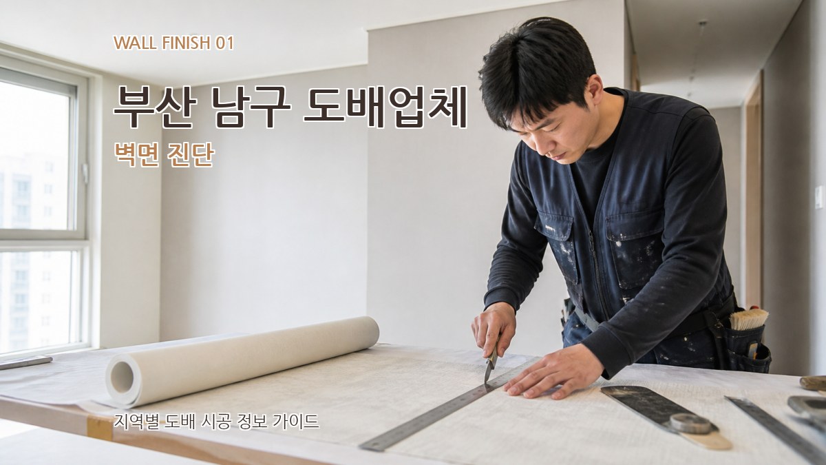 부산 남구 도배업체
