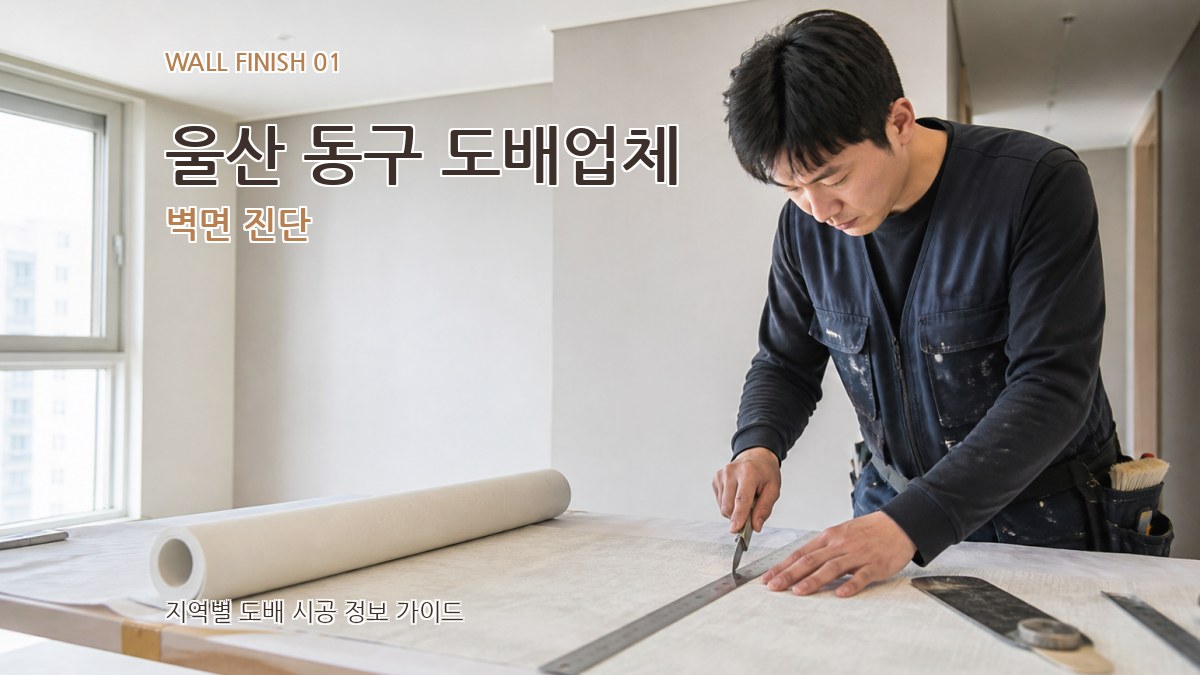 울산 동구 도배업체