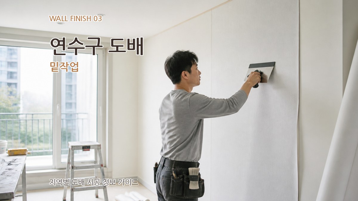 연수구 도배 밑작업