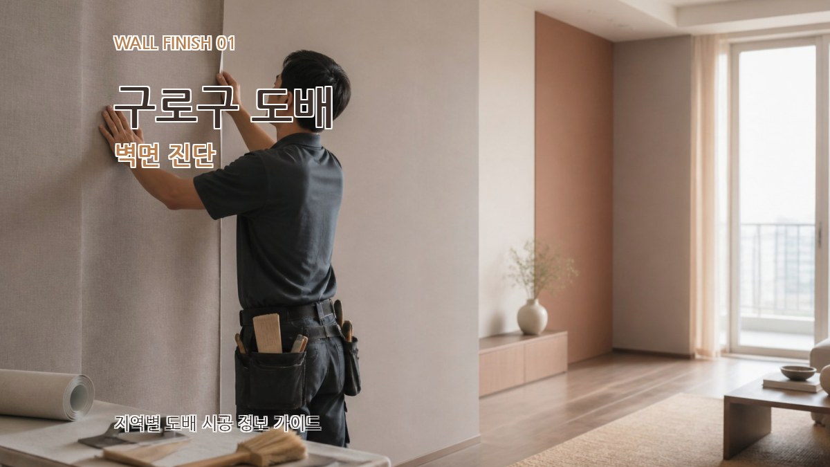 구로구 도배 벽면 진단