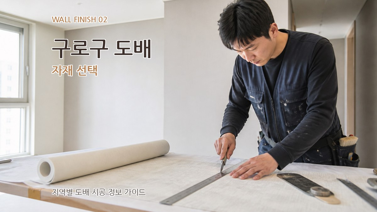 구로구 도배 자재 선택