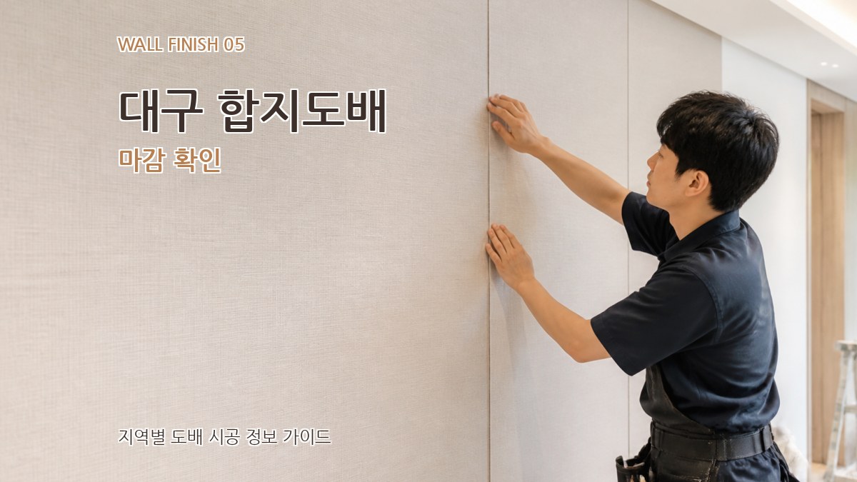 대구 합지도배 마감 확인
