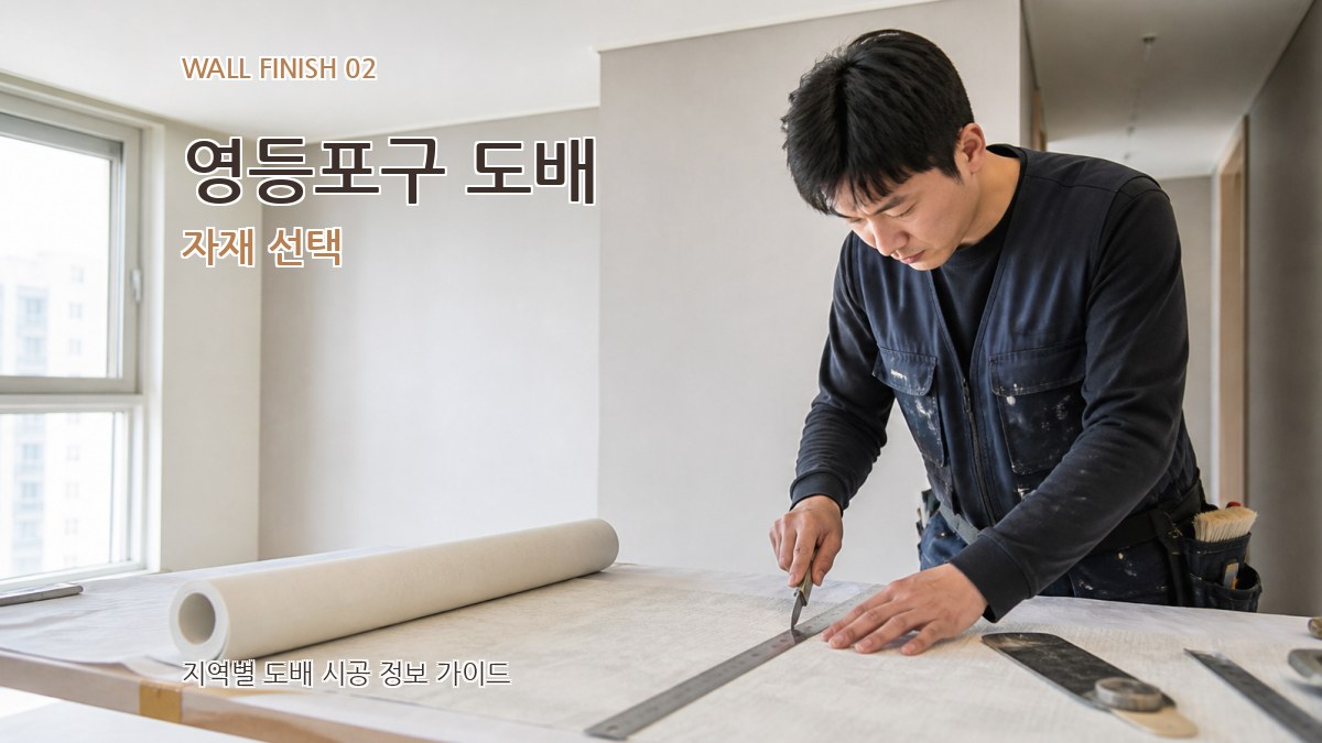 영등포구 도배 자재 선택