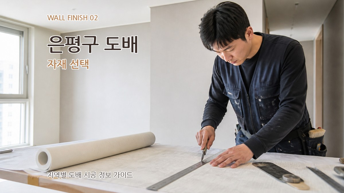 은평구 도배 자재 선택
