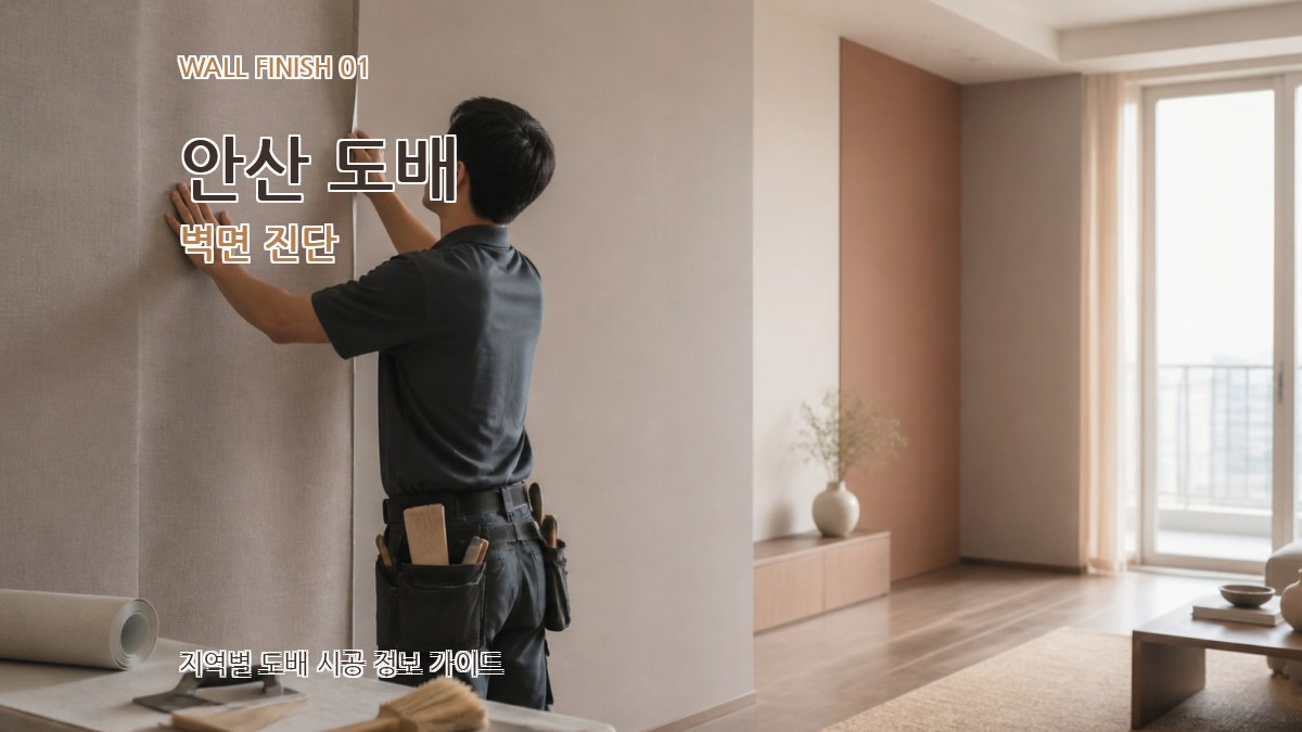 안산 도배 벽면 진단