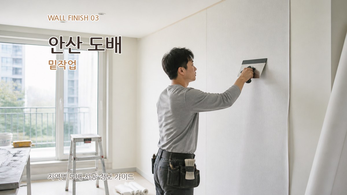 안산 도배 밑작업