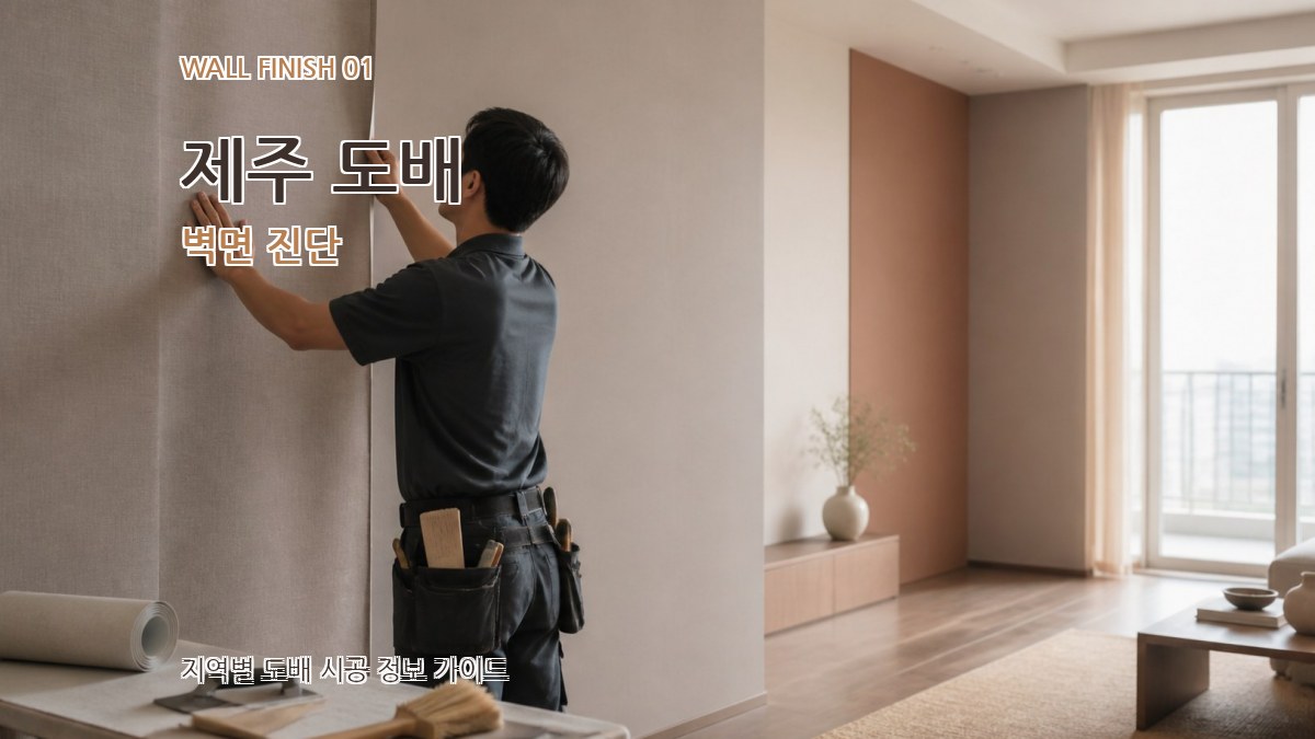 제주 도배 벽면 진단