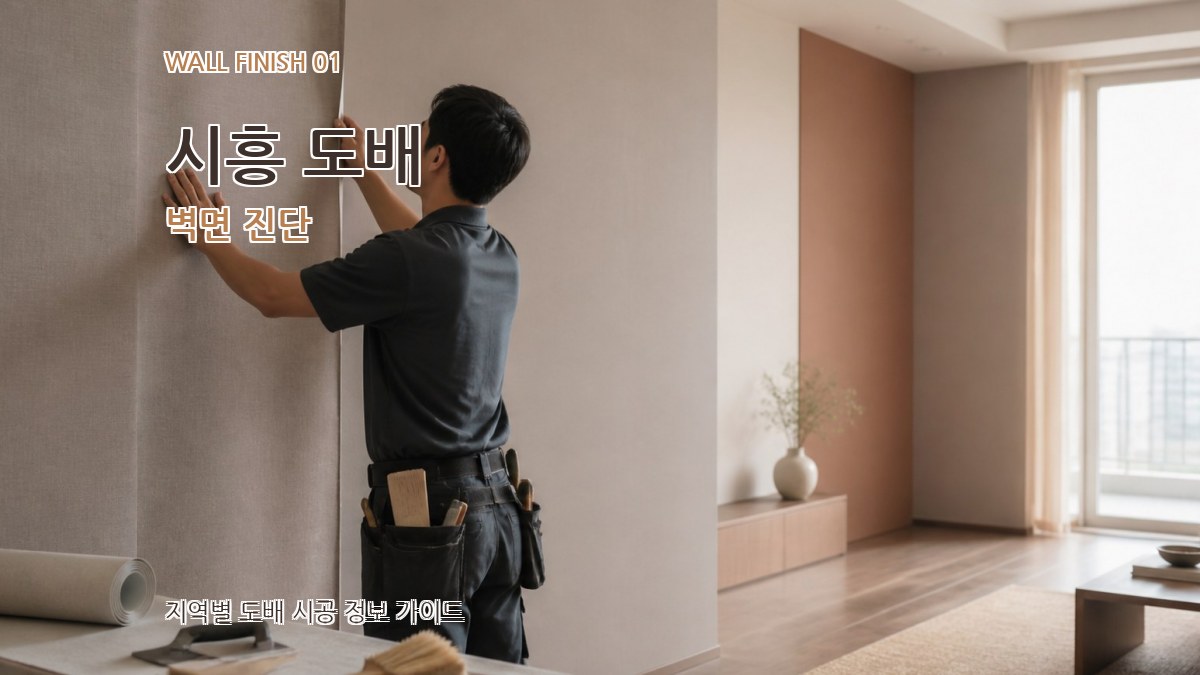 시흥 도배