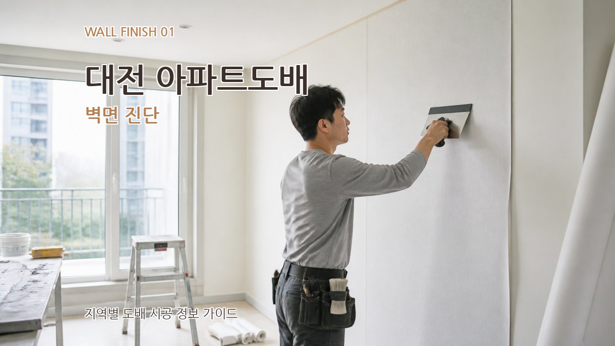 대전 아파트도배
