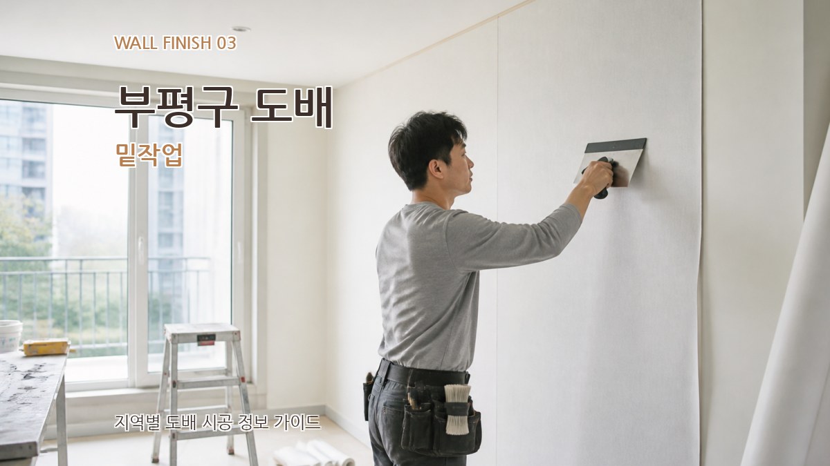 부평구 도배 밑작업