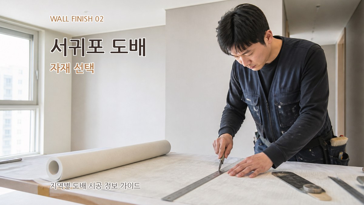 서귀포 도배 자재 선택