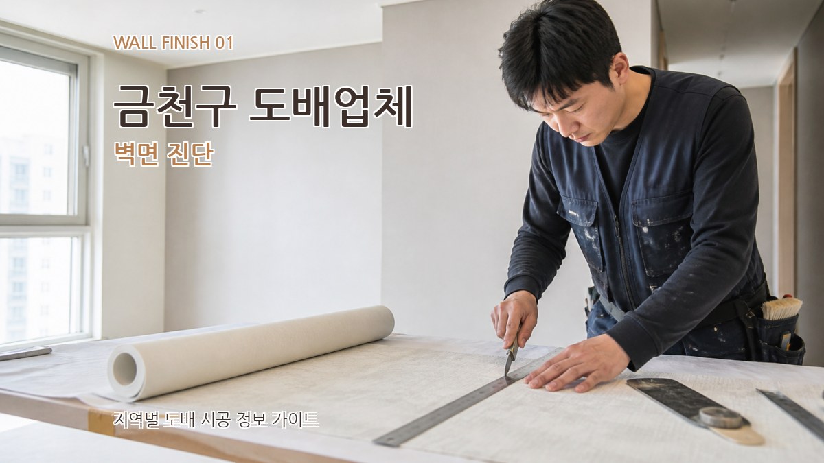 금천구 도배업체