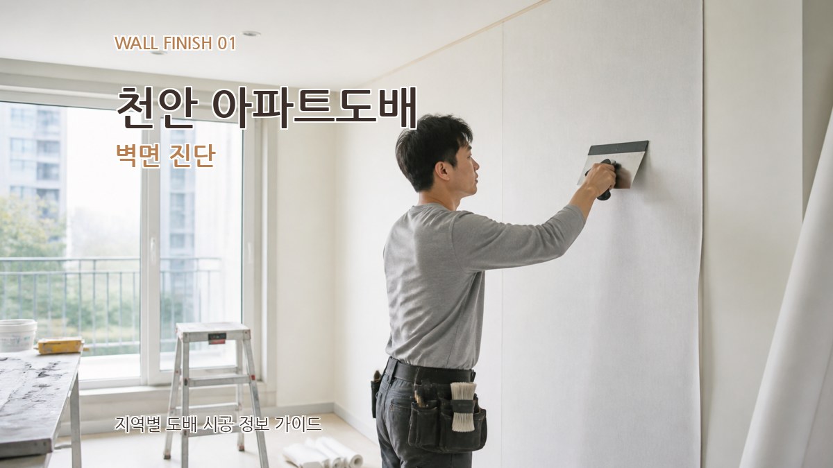 천안 아파트도배