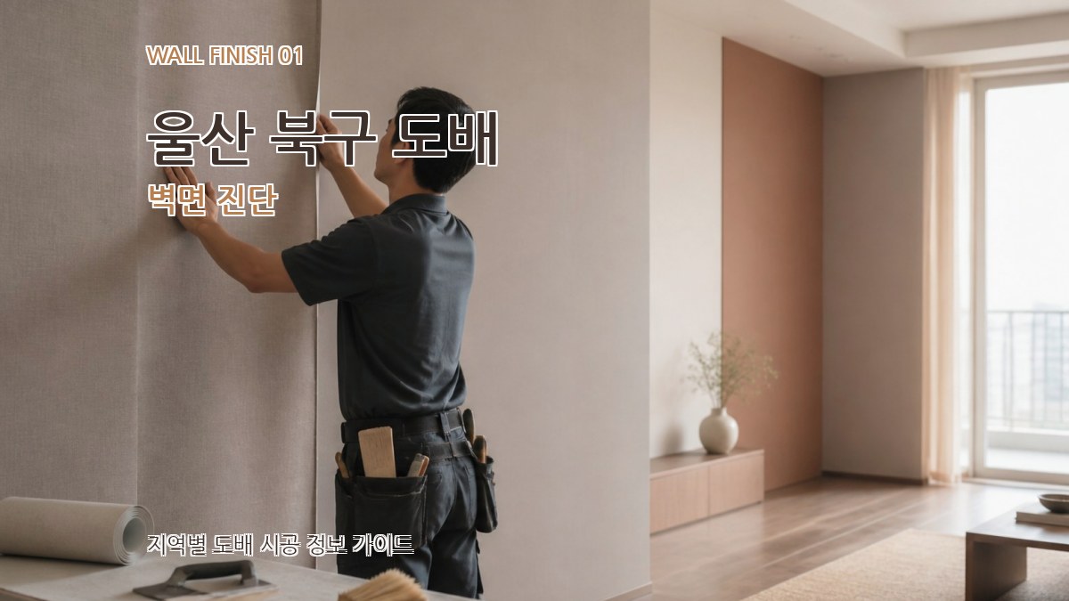 울산 북구 도배 벽면 진단