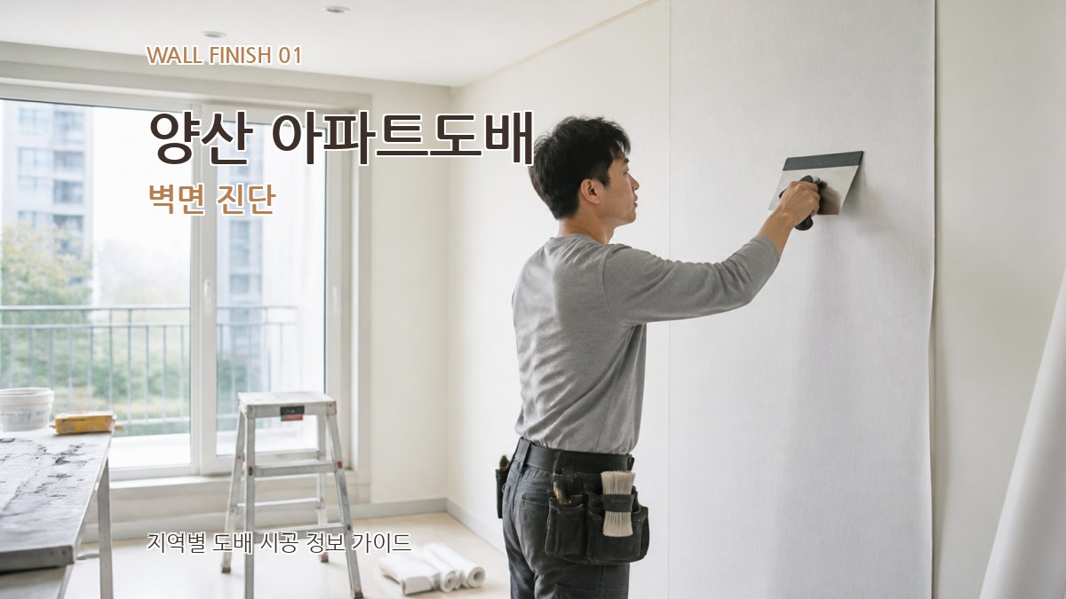 양산 아파트도배