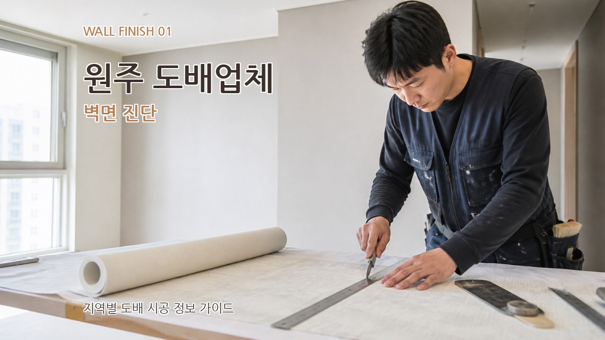 원주 도배업체