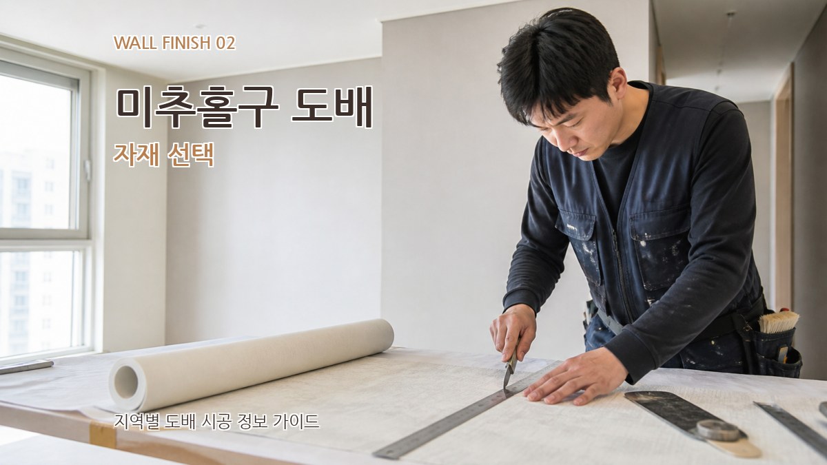미추홀구 도배 자재 선택