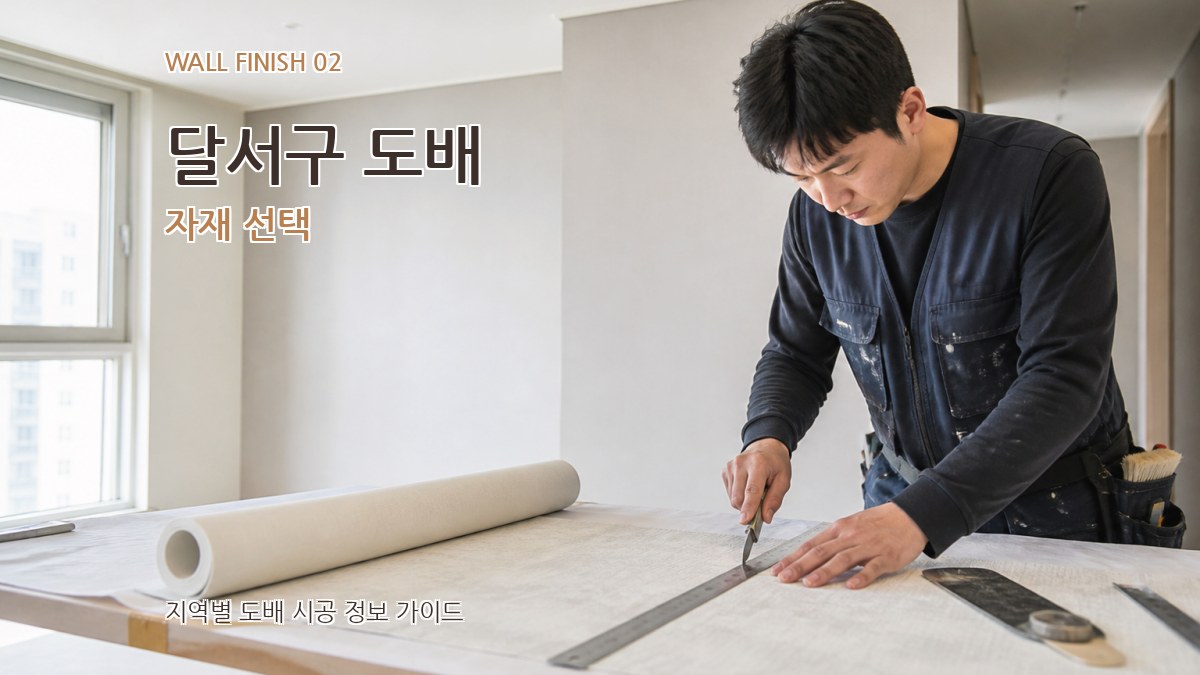 달서구 도배 자재 선택