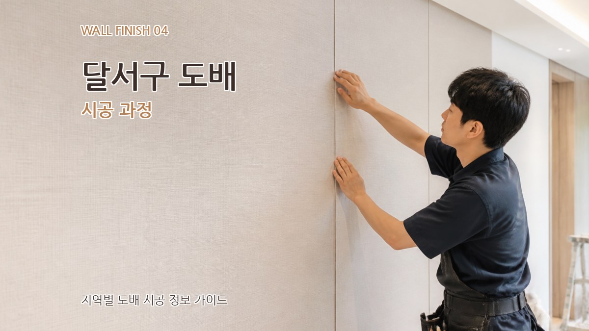 달서구 도배 시공 과정