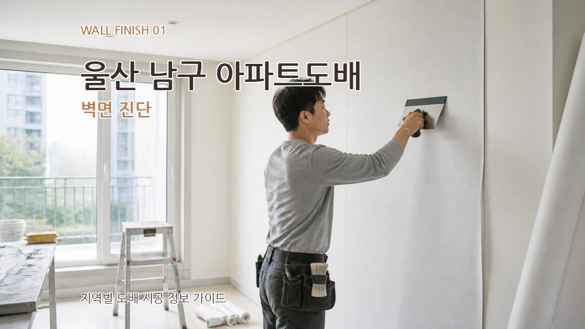 울산 남구 아파트도배