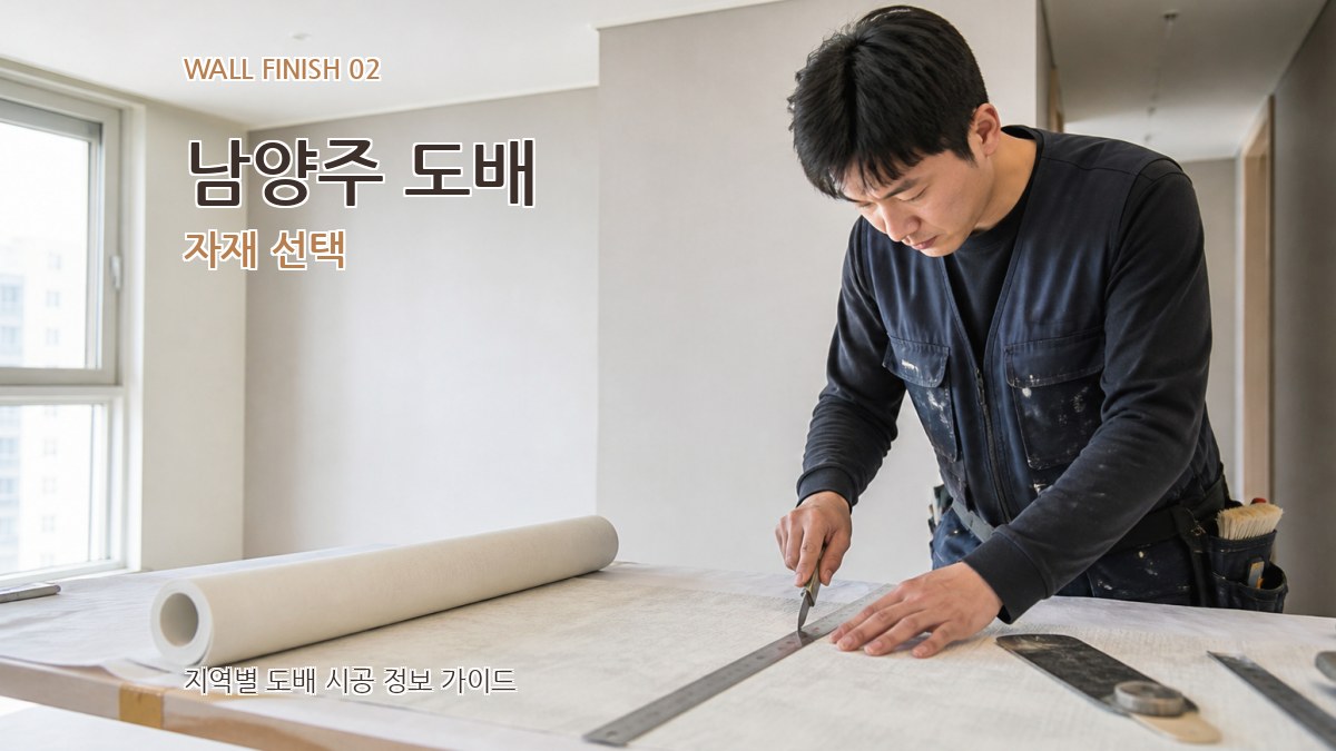 남양주 도배 자재 선택
