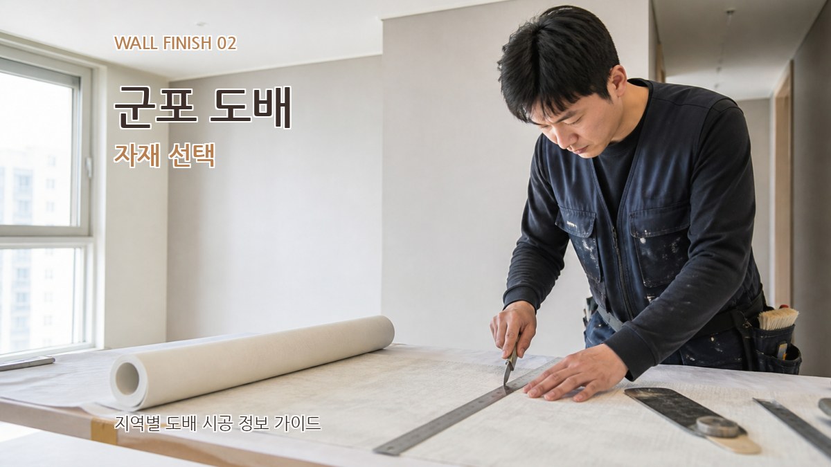 군포 도배 자재 선택