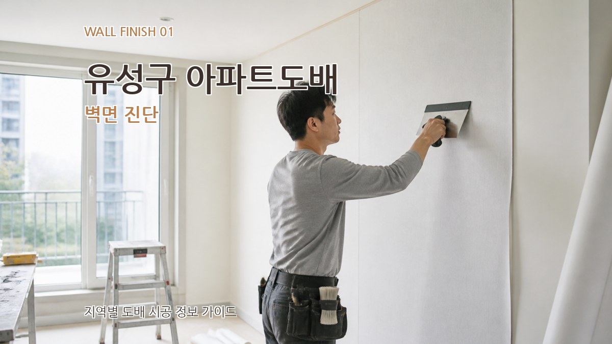 유성구 아파트도배