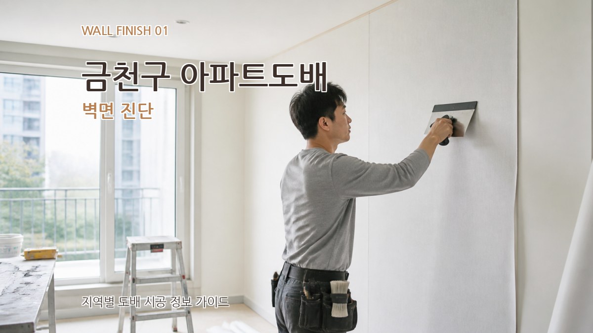 금천구 아파트도배
